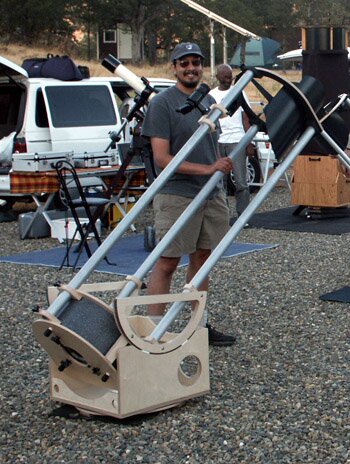 15 inch F5 telescope at Sierra Nevada foothills